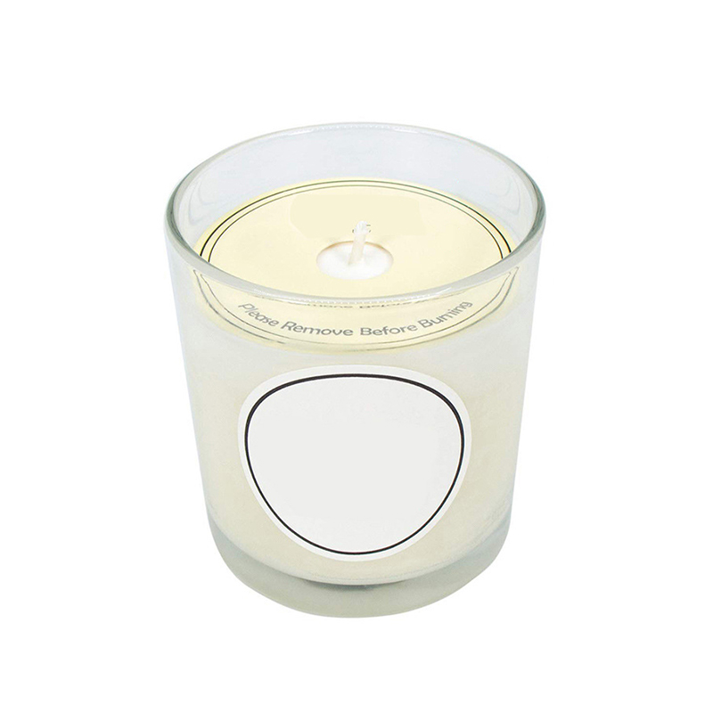 Own brand customized wholesale vanilla scented candle provide free samples for home decor